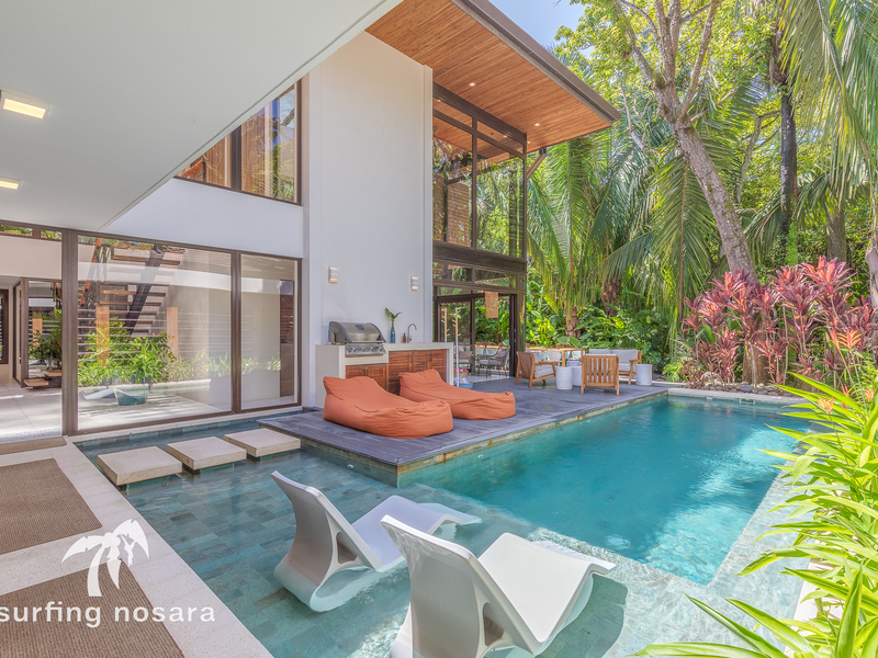 Casa Bamboo, Nosara, Guanacaste, 6,500/ wk. , 4 Bed Single Family